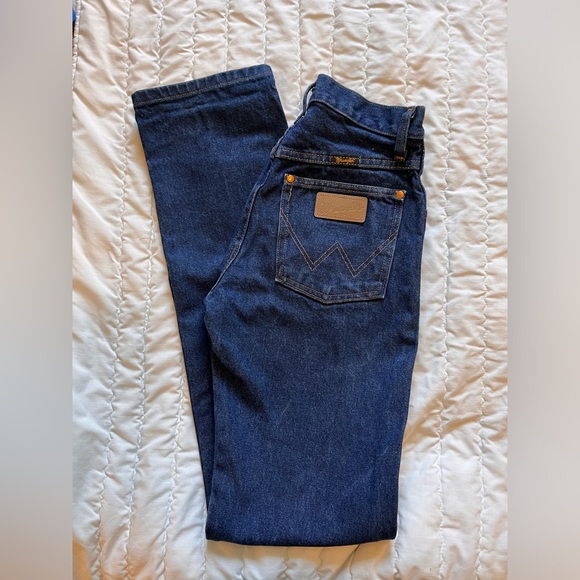 Wrangler cowboy cut slim fit jeans 3x34 - stonewash blue - Picture 2 of 8